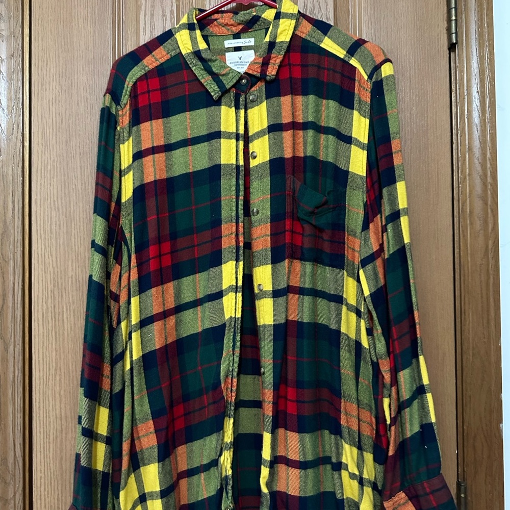 American Eagle flannel shirt XXL